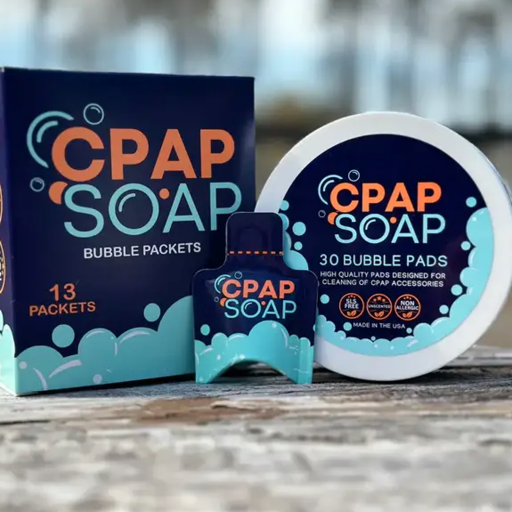 LiViliti CPAP Cleaner Soap Bubble Pads & Packets
