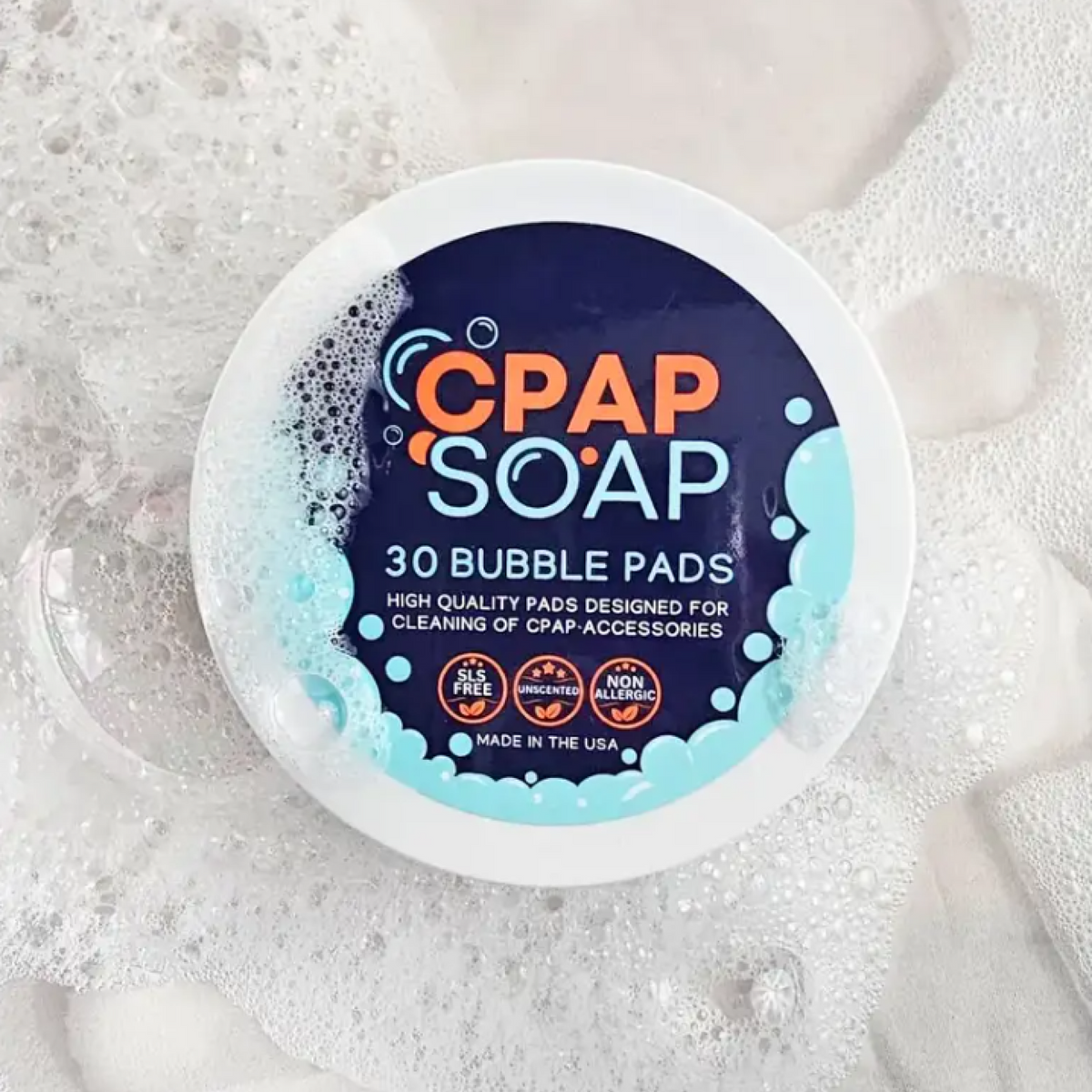 LiViliti CPAP Cleaner Soap Bubble Pads & Packets