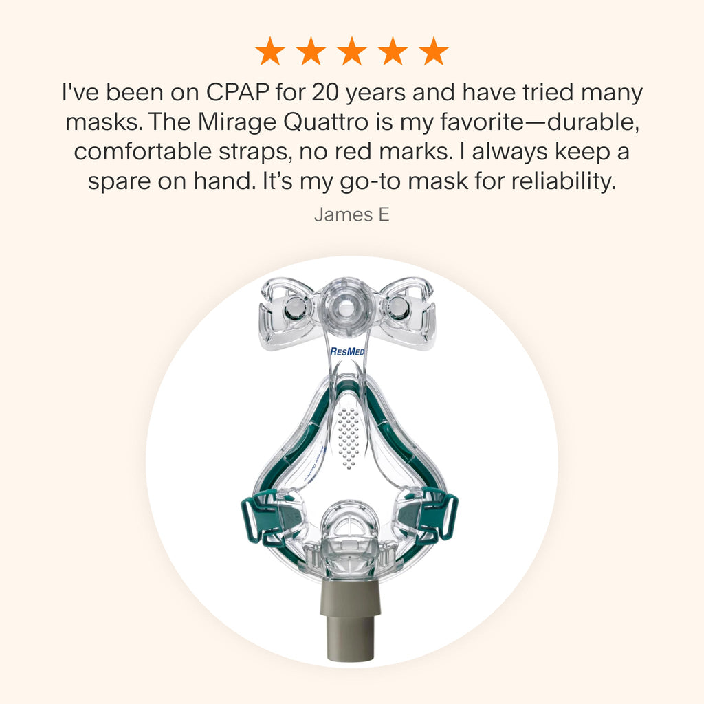Mirage Quattro Full Face CPAP Mask