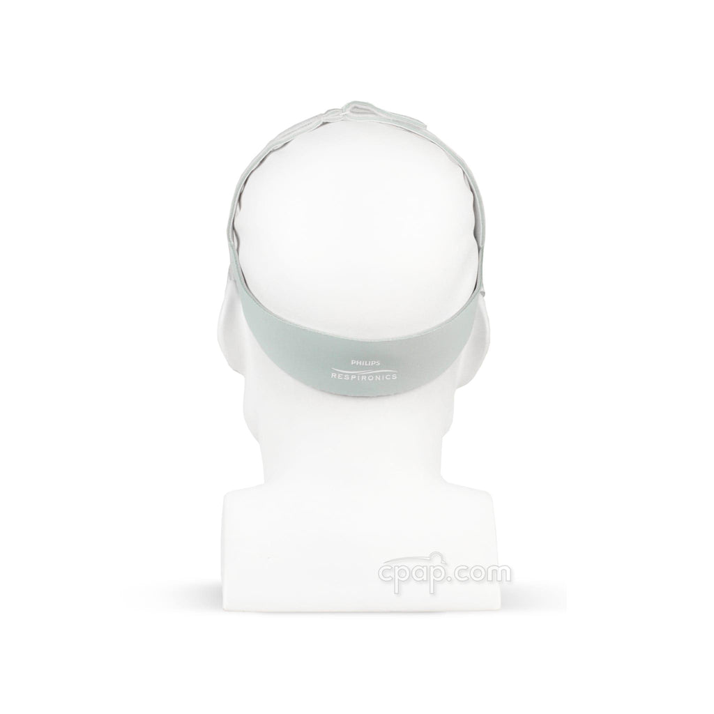 Headgear for Nuance Fabric Frame - Back - Shown on Mannquin (Not Included)