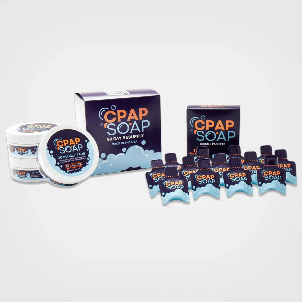 LiViliti CPAP Cleaner Soap Bubble Pads & Packets