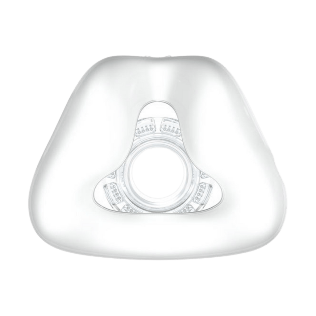 closeup of mirage fx cushion showing the side that touches the wearer's face