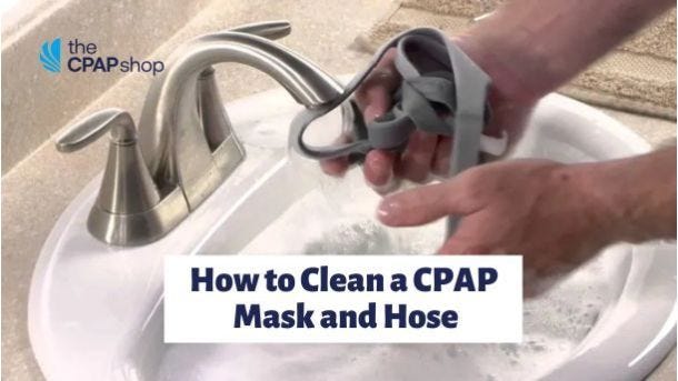 How To Clean A CPAP Mask & Hose