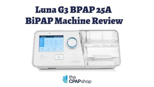 3B medical luna G3 bipap with accessories