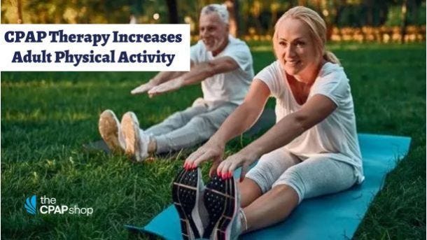 man and woman stretching in park