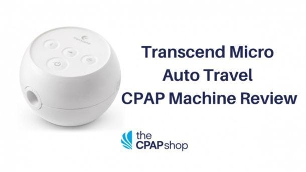Transcend Micro Auto Travel CPAP Machine Review
