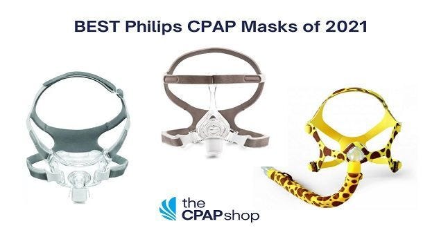 Philips masks in row