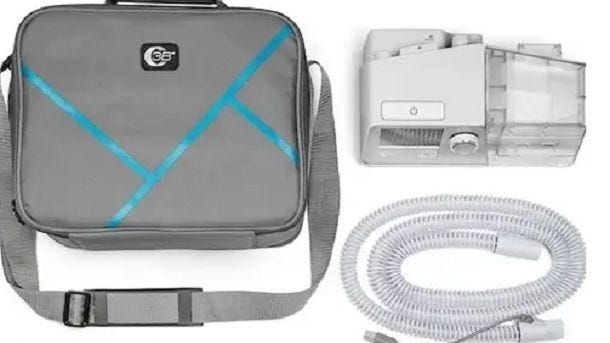 3B medical luna G3 bipap with accessories