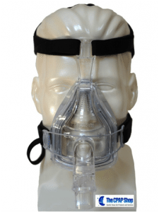 blog2 CPAP mask on mannequin head.