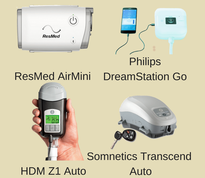 Top CPAPS include AirMini, DreamStation Go, Z1 Auto, Transcend