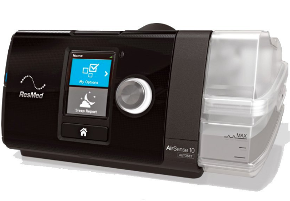 The ResMed Airsense 10 is a premium auto-adjusting CPAP machine.