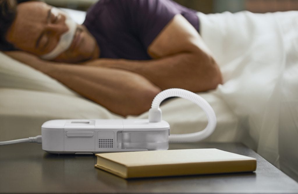 For those with sleep apnea, a CPAP can help deliver a good night's sleep.