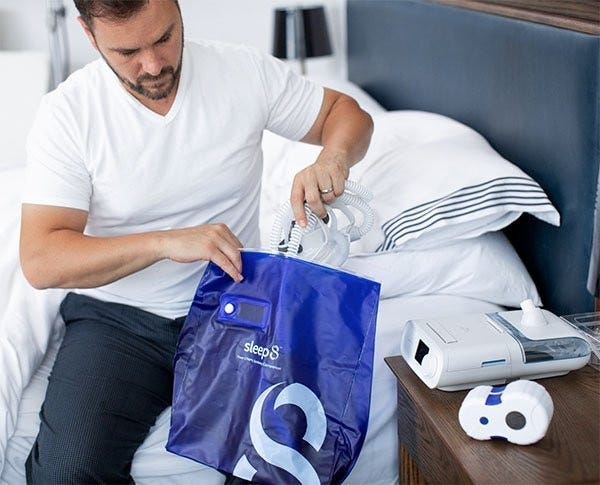 The Sleep8 CPAP Cleaner & Sanitizer Device
