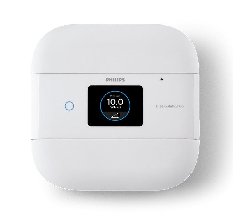 Dreamstation Go CPAP machine.