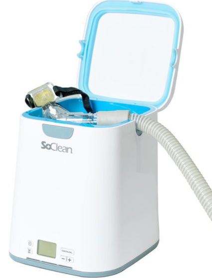 SoClean sanitizing device.