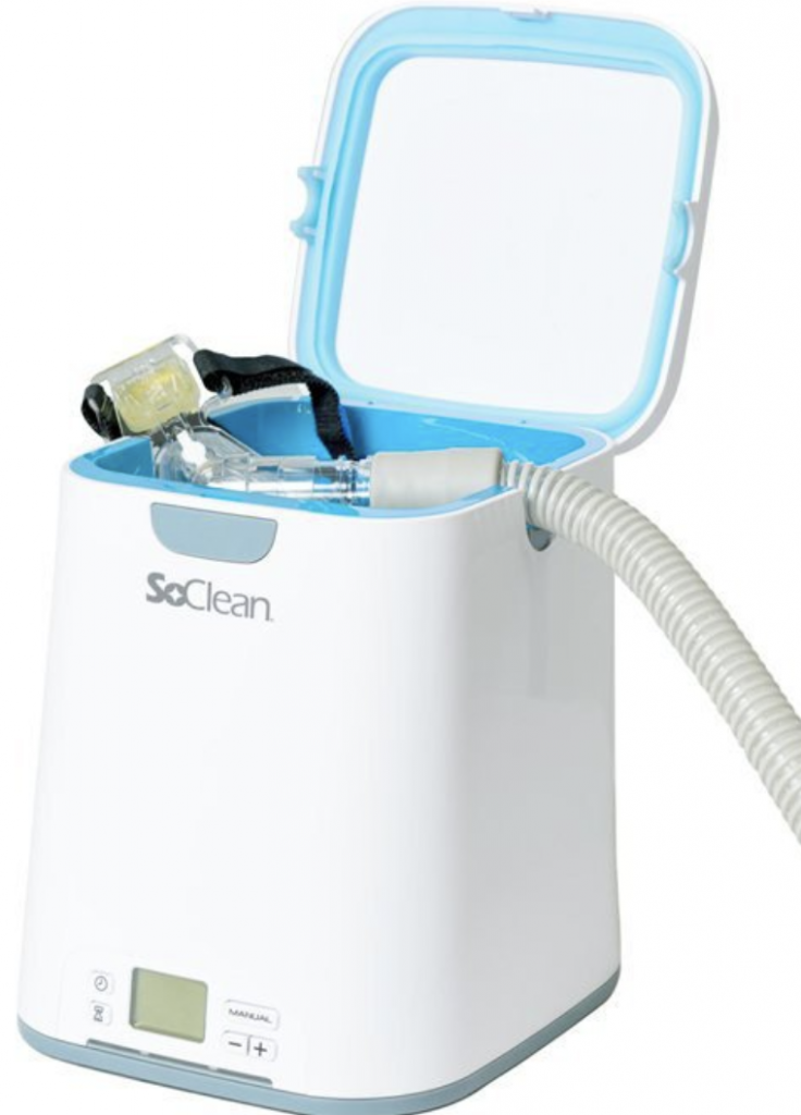 SoClean sanitizing device. 