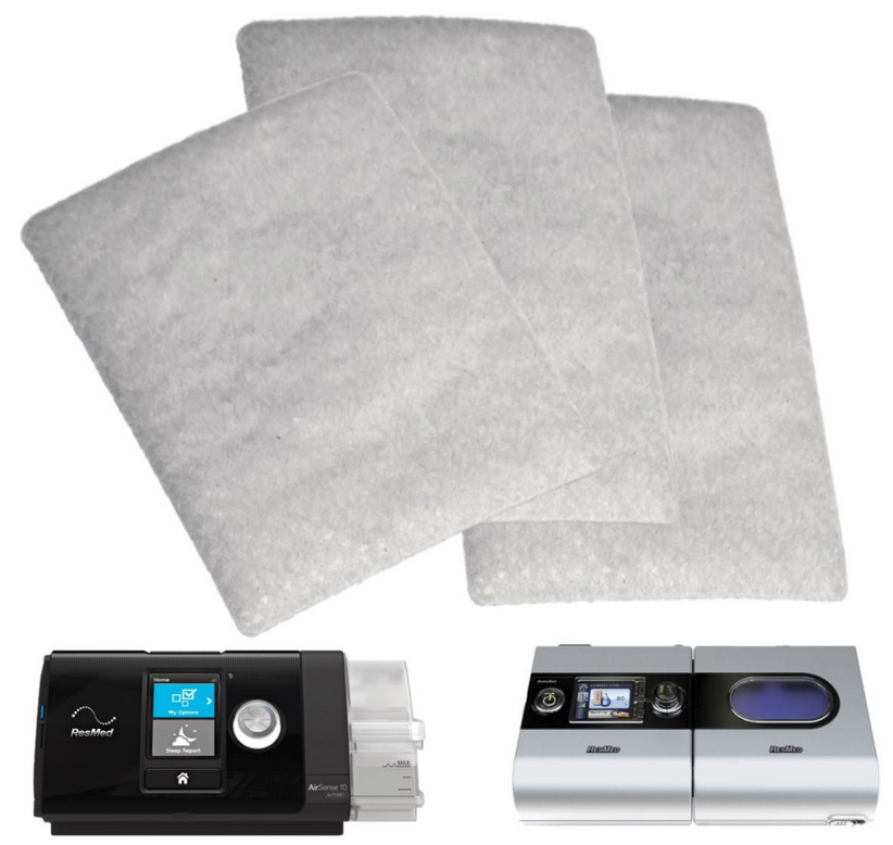 ResMed AirSense 10 & S9 Series Hypoallergenic Disposable Filters 3/Pack