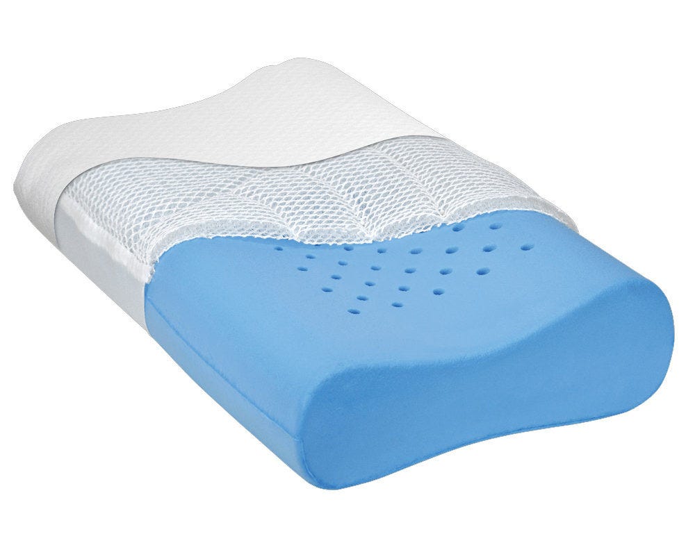 The CPAP Shop - 46754790 - Sleep This Contour Cloud Cool Air Edition Pillow cradles sku 46754790