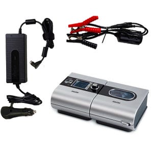 DC Power Converter with Alligator Clips for ResMed S9 CPAP (not included)