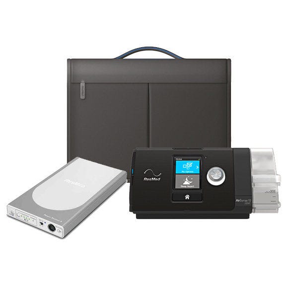 ResMed AirSense 10 AutoSet CPAP with Power Station Battery