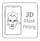 3D Mask Fitting Icon